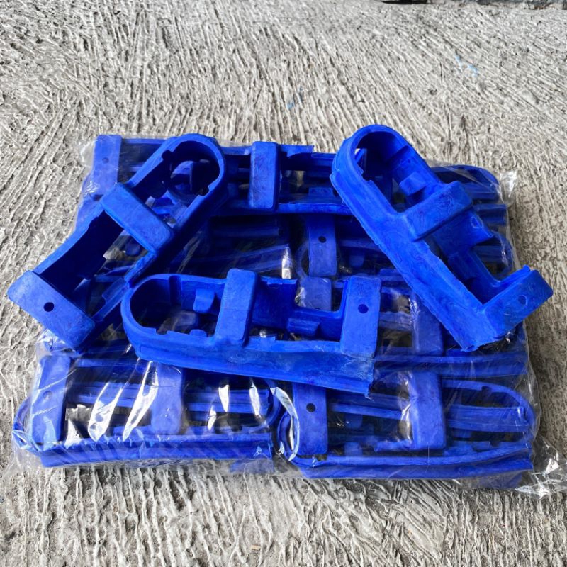 W175 และ ninja rr แผ่นรองแขนโซ่ยางสีดําและสีน้ําเงิน