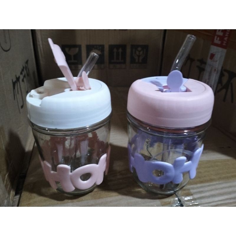 กระจก HOHO STRAW พร้อมกล่องทางออก
