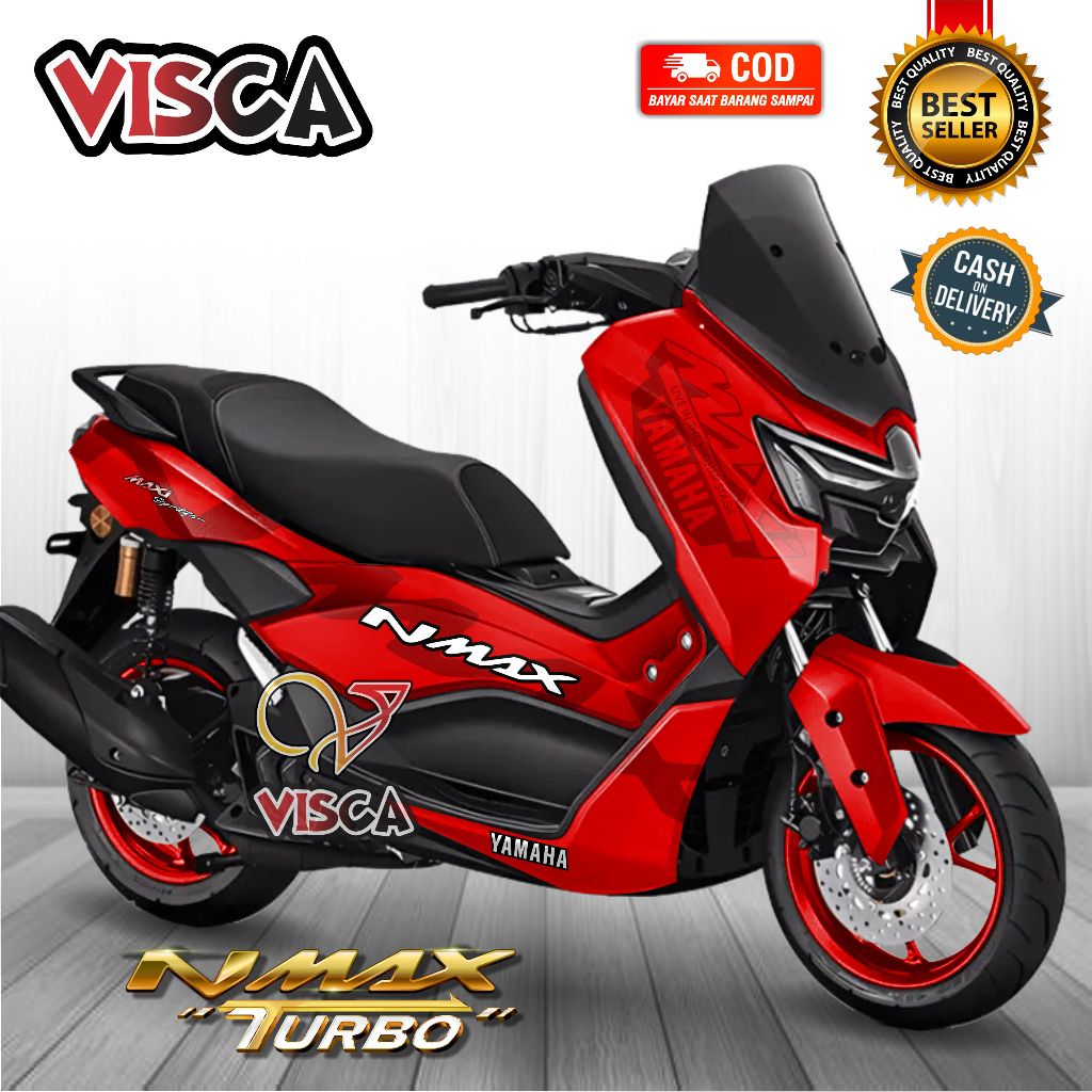 Decal NMAX Turbo Full Body สติกเกอร์ NMAX ใหม่ 2024 Fullbody Decal Nmax Neo Striping NMAX 2024 ล่าสุ