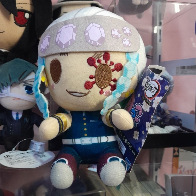 Ichiban Kuji Chokonoko Tengen Uzui Demon Slayer Kimetsu no Yaiba นั่งตุ๊กตา Chibi Nuigurumi