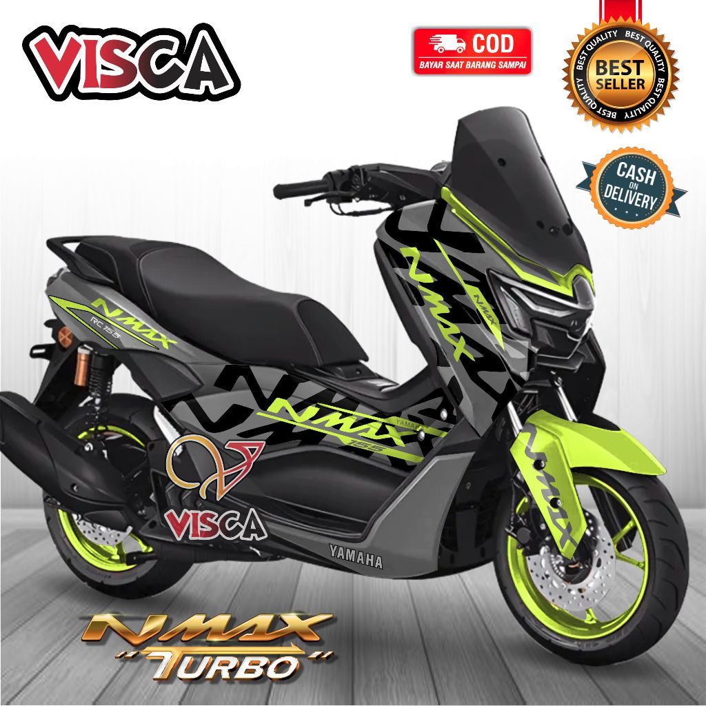 Decal NMAX Turbo Full Body สติกเกอร์ NMAX ใหม่ 2024 Fullbody Decal Nmax Neo Striping NMAX 2024 ล่าสุ