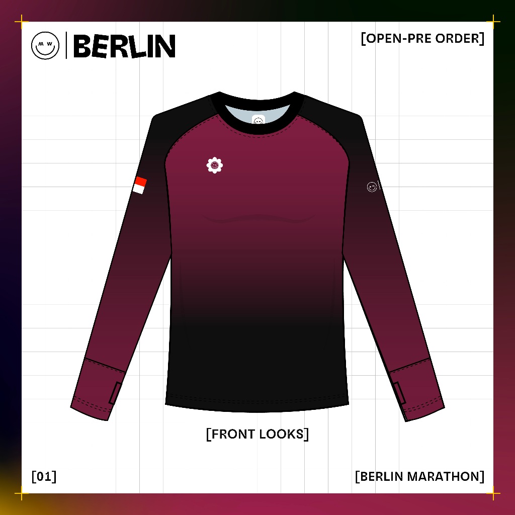 [Made For Women] BERLIN 24 Marathon Performance Longsleeves