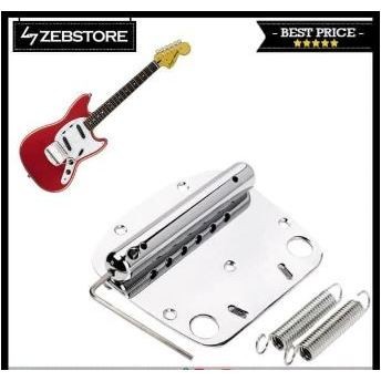 Bridge Tremolo Tailpiece Vibrato Mustang Chrome