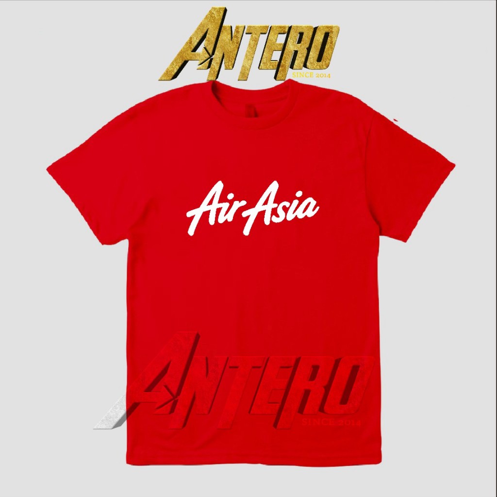 เสื้อยืดเครื่องบิน distro Air asia สําหรับผู้ใหญ่และเด็ก