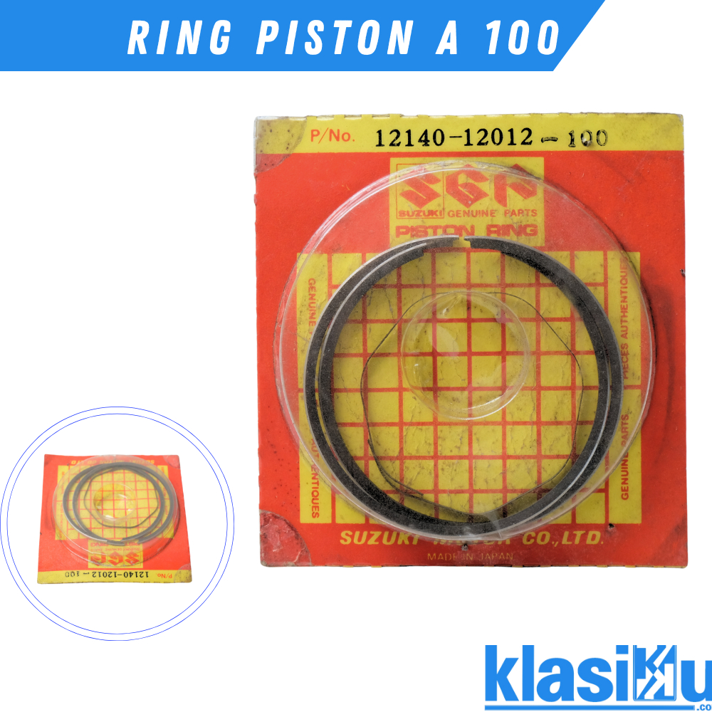 Suzuki A100 A 100 Oversize 100 แหวนลูกสูบเดิม 12140 28630