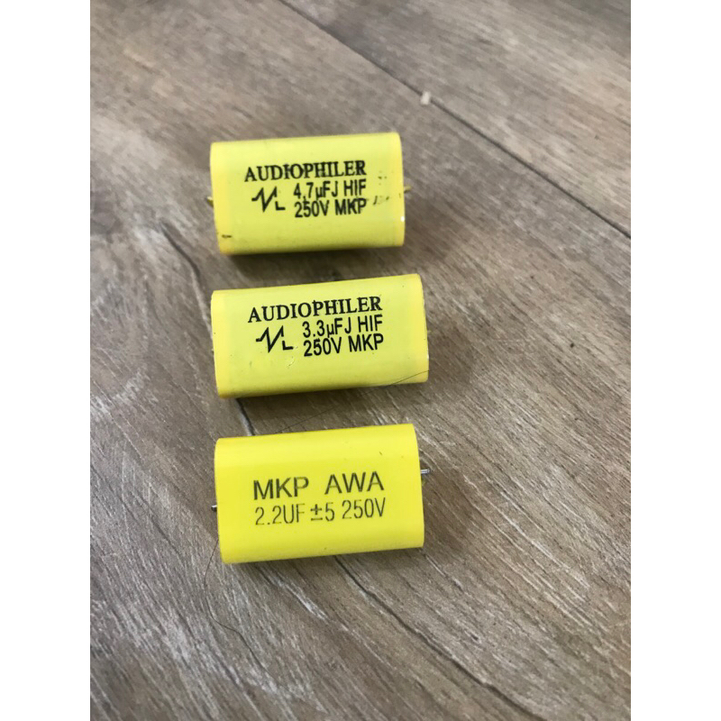 Audiophile MKP 1uF, 2.2uF, 3.3uF, 4.7uF 6.8uF 250V