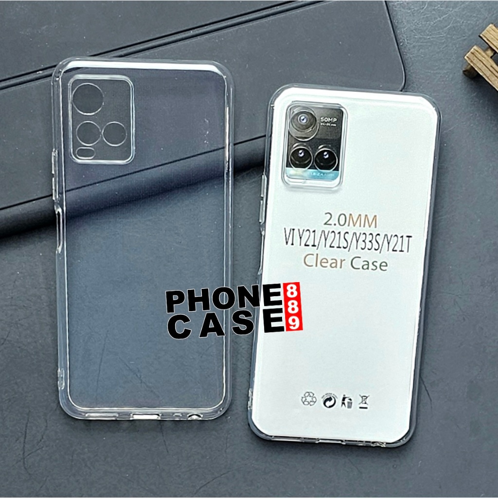 CLEAR CASE CLEAR 2.0MM TRANSPARENT CLEAR CASE VIVO Y21A VIVO Y21T VIVO Y33T CH01