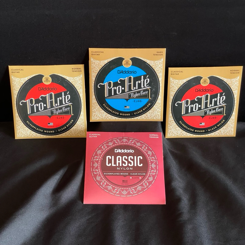 Daddario สายกีต้าร์ Classic / Nylon EJ45 - EJ46 - EJ49 - EJ27N