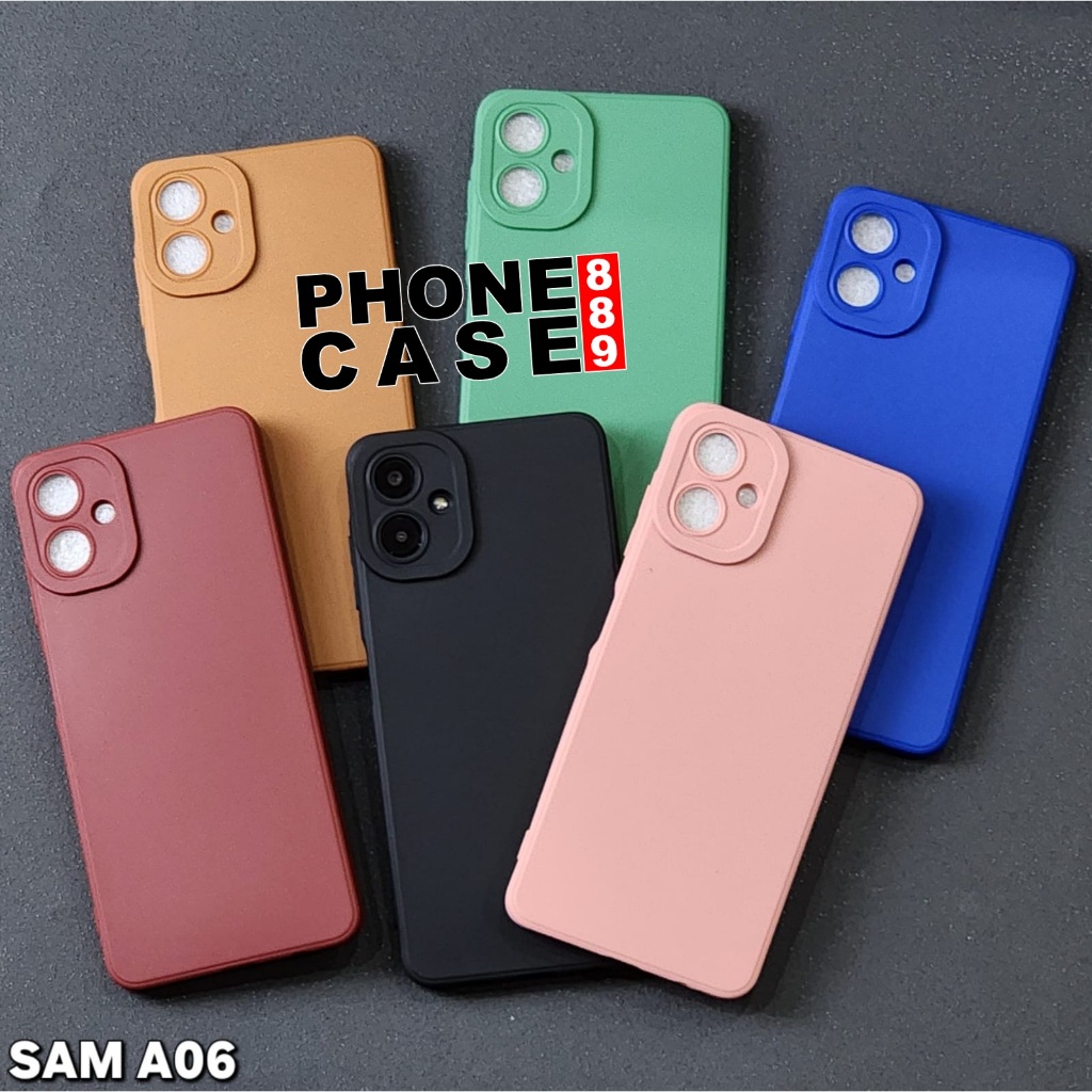 SAMSUNG A06 CASE MACAROON PRO CAMERA CASE SAMSUNG A06
