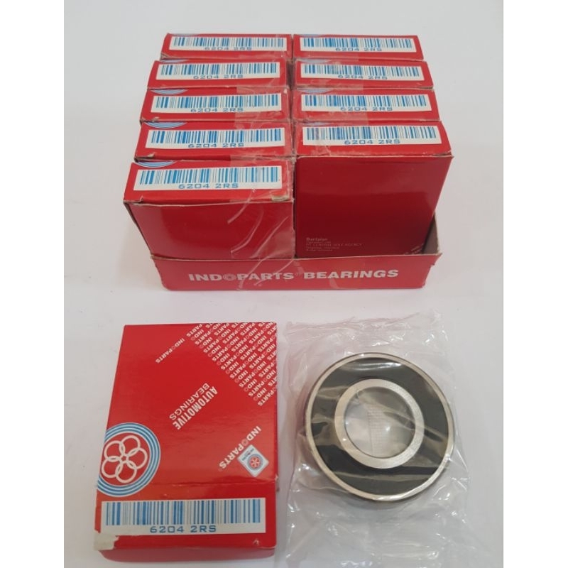BEARING 6204 2 RS / ยี่ห้อ INDOPARTS