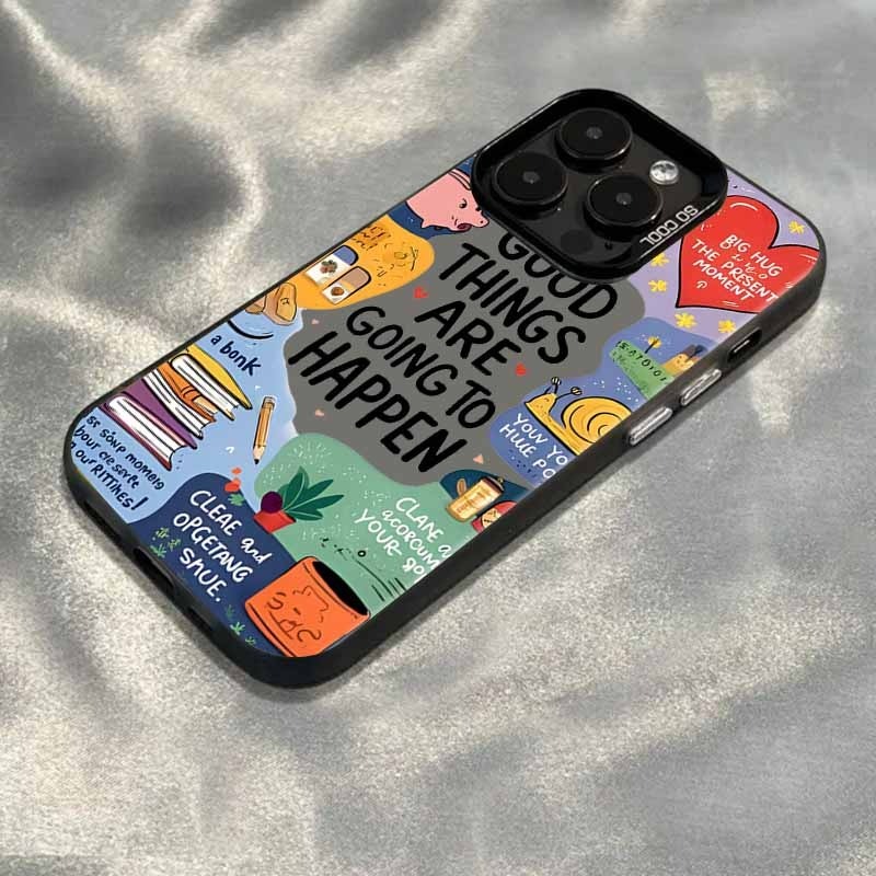 PREMIUM MATTE HARD CASING HP IPHONE FONT GOOD CASE สําหรับ IPHONE 7 8 7+ 8+ 11 12 13 14 15 16 PRO PL