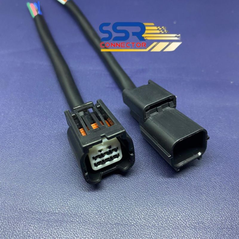ซ็อกเก็ตสาย SOCKET Right Switch PIN 6 HONDA VARIO 125 150 ORIGINAL