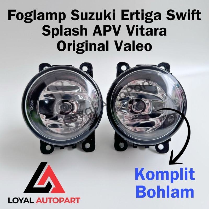 Suzuki Ertiga Swift Splash APV Vitara ไฟตัดหมอกรถยนต์ Foglamp Original Valeo