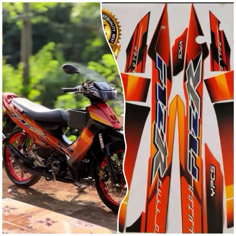 Yamaha F1ZR Fizr 2003 สติ๊กเกอร์แถบมอเตอร์ไซค์