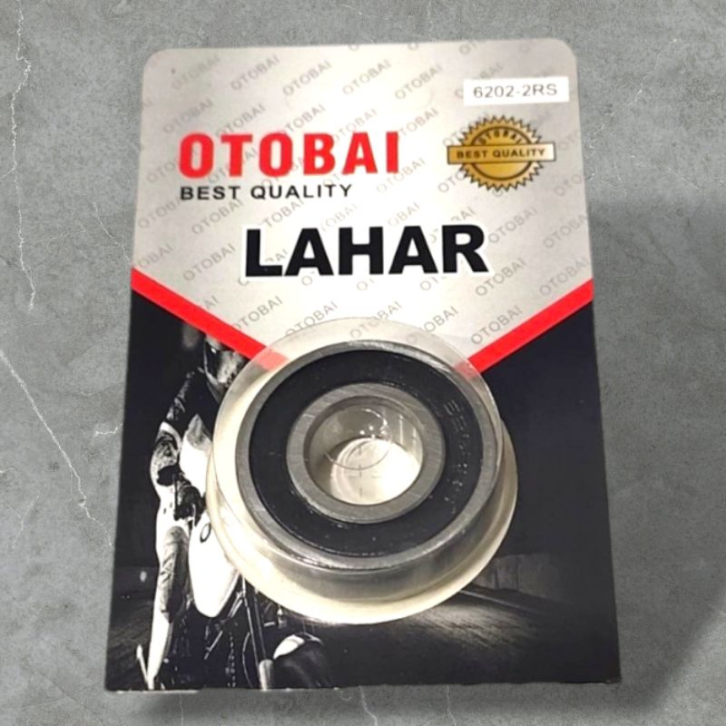 แบริ่ง 6202 2RS WHEEL BEARINGS LAHAR OTOBAI 6202 2RS PRESS OTOBAI