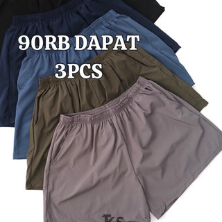 Promo 90Rb Dapat 3 Pcs Celana Pendek Cocok Untuk Olahraga Gym Running Bisa Dipakai Pria Dan Wanita Bahan Adem