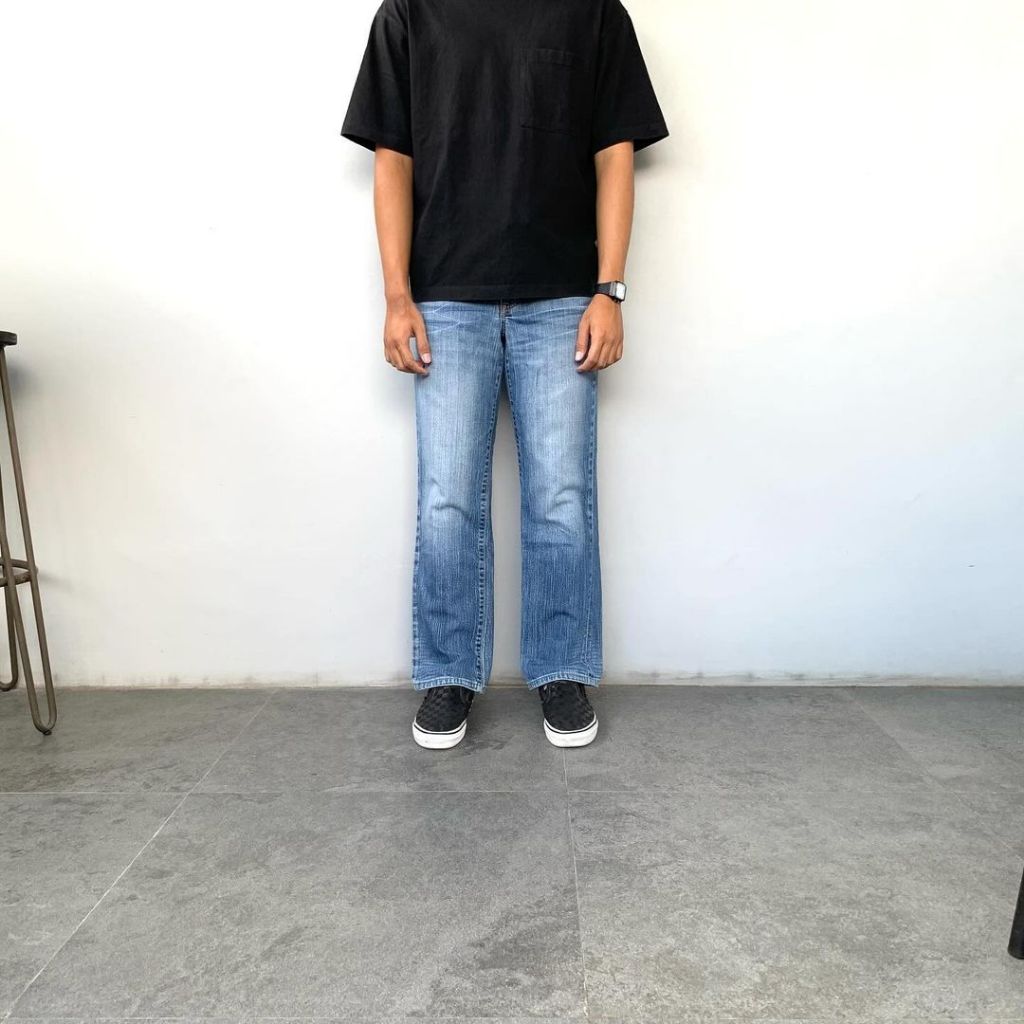 Edwin 503 Blue Regular Straight Jeans (BN13)