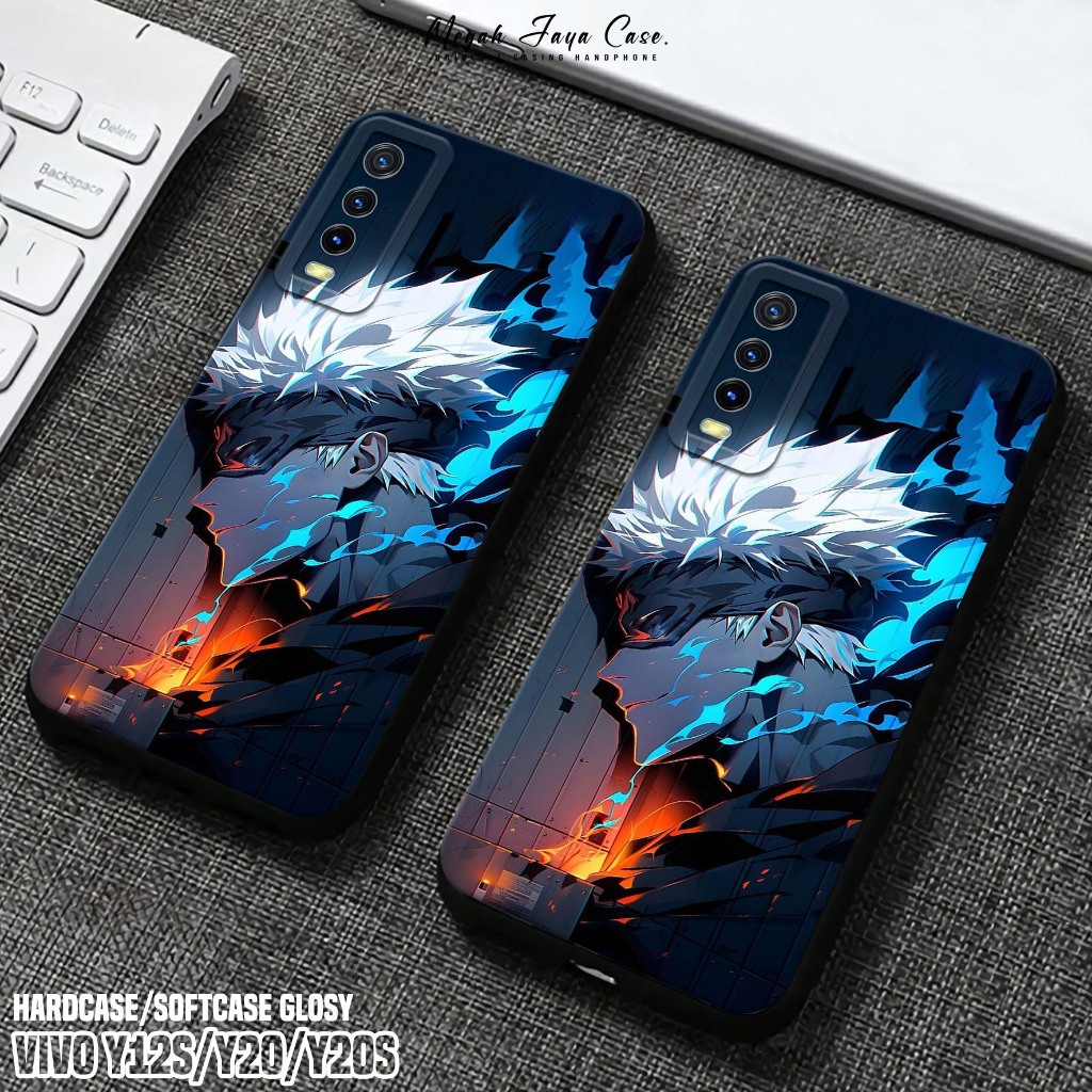 เคสโทรศัพท์ HP VIVO Y12S/Y20/Y20S - เคส VIVO Y20S/Y20/Y12S Gojo Satoru Motif - เคสโทรศัพท์ VIVO Y20 