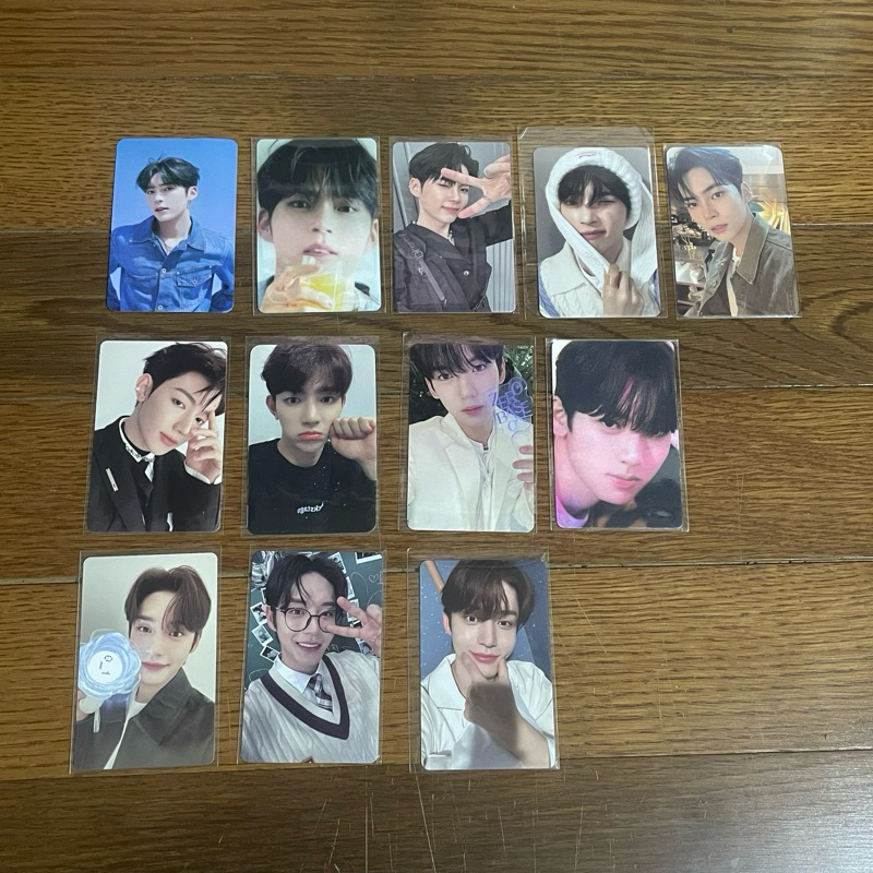 [READY] ZB1 / Zerobaseone Photocard อย่างเป็นทางการ Hanbin Jiwuong Zhang Hao Matthew Taerae Ricky Gy