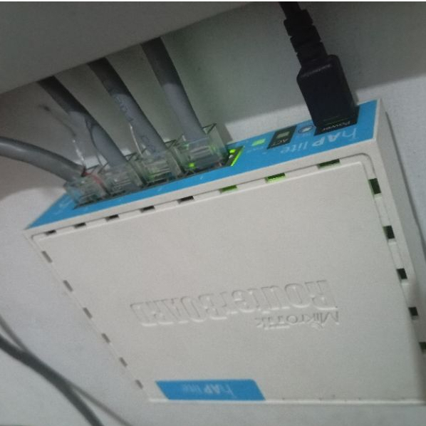 Hp Mikrotik RB941 2nD + อะแดปเตอร์โทรศัพท์มือถือมือสอง