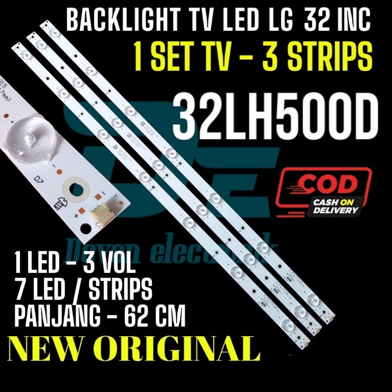 LG tv backlight 32LH500D 32LJ500D led tv backlight โคมไฟ LG 32LH500D 32LJ500D