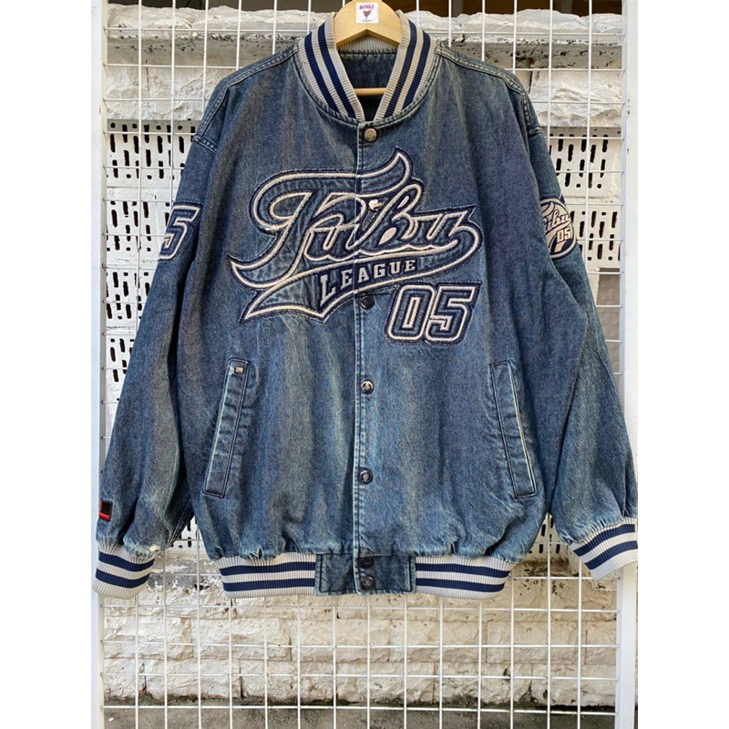 ผ้ายีนส์ varsity fubu วินเทจ