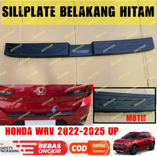 แผ่นปิดด้านหลัง สีดํา สําหรับ Honda Wrv WR-V 2022 2023 2024 2025