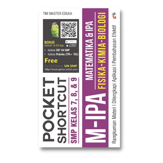 Pocket SHORTCUT M-IPA SMP CLASS 7, 8, & 9
