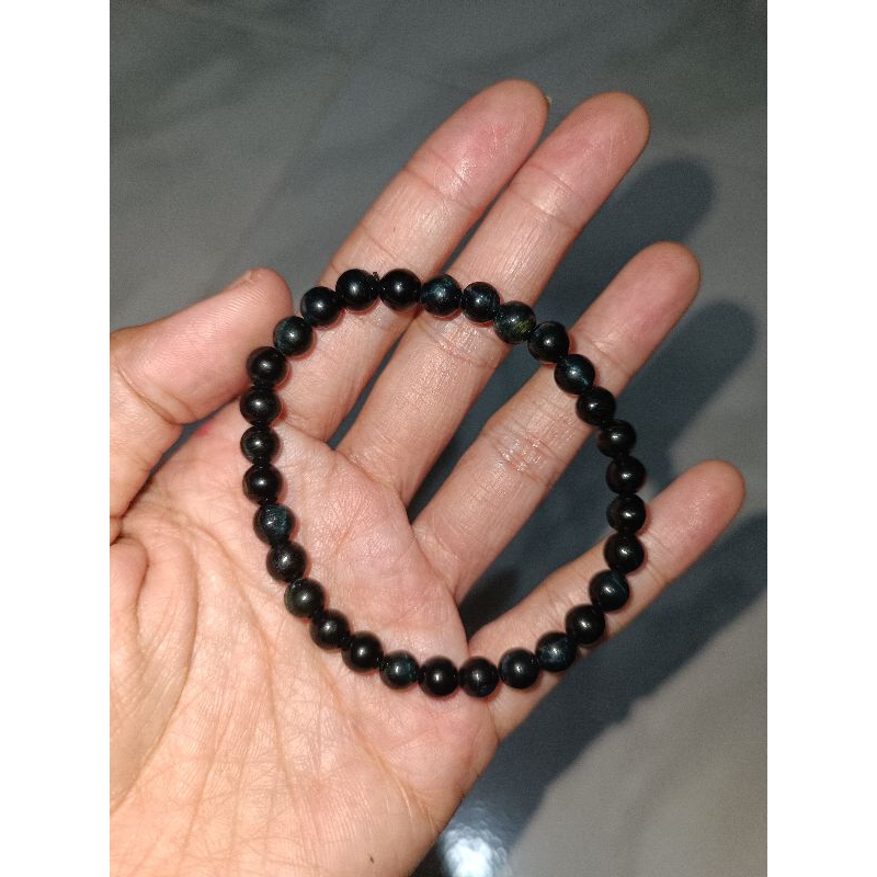 CRYSTAL TIGER EYE BRACELET