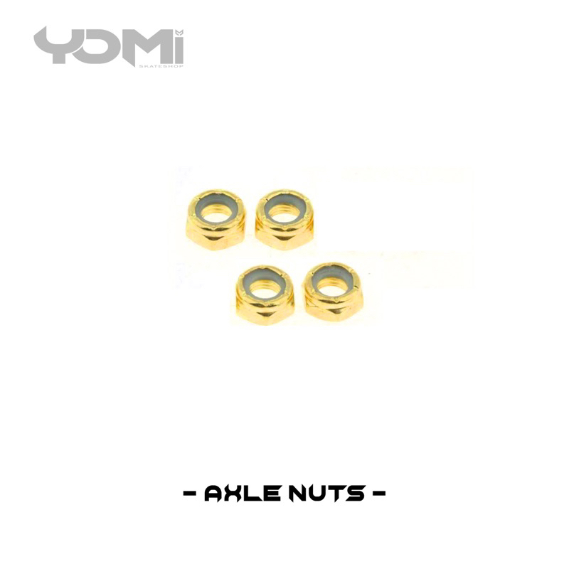 YOMI Skateboard Axe Nuts Truck 4 ชิ้น | ส่วนประกอบสเก็ตบอร์ด
