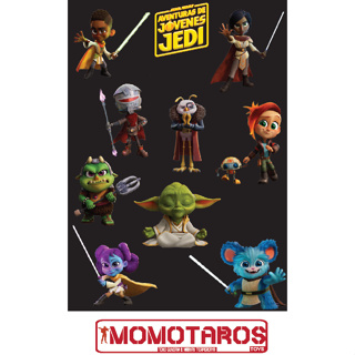 สติกเกอร์ กันน้ํา ลาย Star wars young jedi adventure สําหรับเด็ก 1 ชิ้น