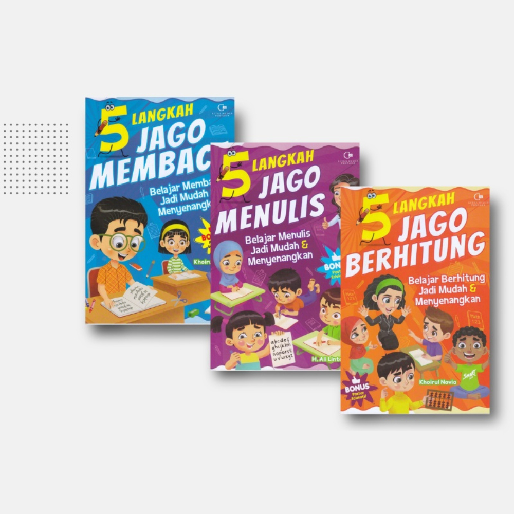 Bk - BOOK 5 STEPS GOOD READING, 5 STEPS GOOD AT WRITING, 5 STEPS GOOD COUNTING