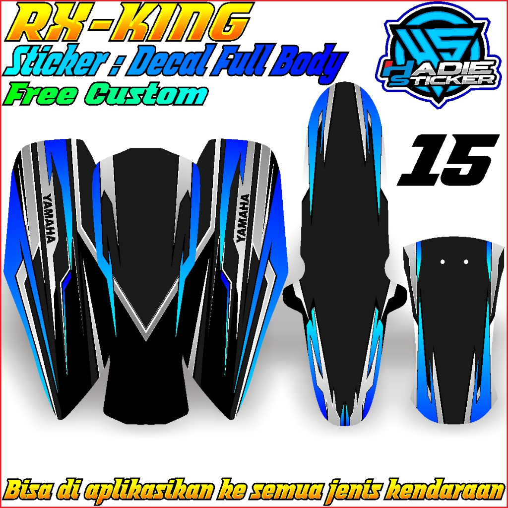RXKing sticker/RXKing สติ๊กเกอร์รูปลอก/cool RXKing