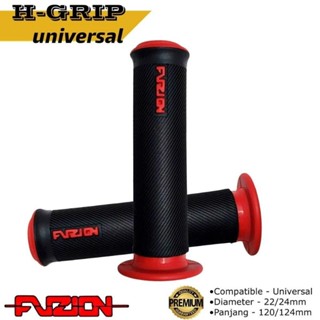 แฮนด์กริปยาง RCB ของแท้ FVZION HG66 สีแดง สําหรับรถจักรยานยนต์