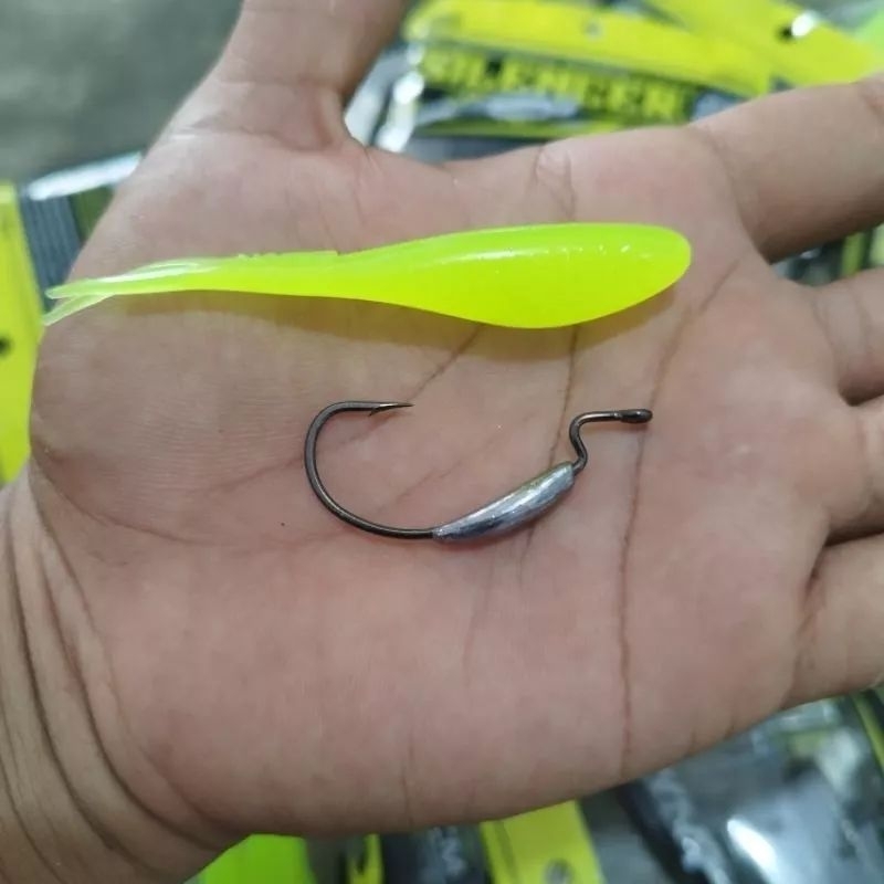 Ozmy super baby silancer ตะขอดีบุก 8 ซม