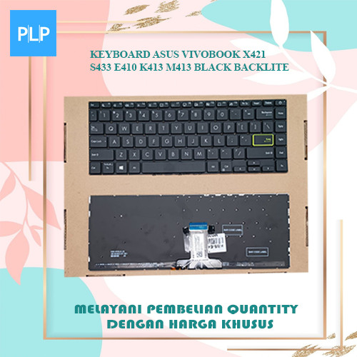 Asus Vivobook E410 E410kao E410m E410ma E410mao คีย์บอร์ดสีดํา