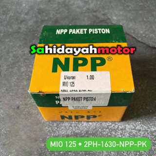 ชุดลูกสูบ NPP MIO 125/MIO M3 fino 125 XRIDE 125 STD