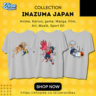 เสื้อยืด ผ้าฝ้าย ลาย Inazuma Eleven Combed 30s