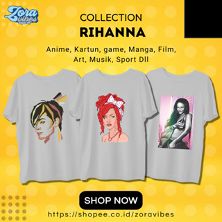 เสื้อยืด ลาย Rihanna