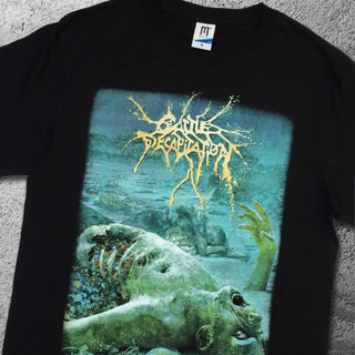 เสื้อยืด พิมพ์ลาย The ANTHROPOCENE EXTINCTION - CATTLE DECAPITATION