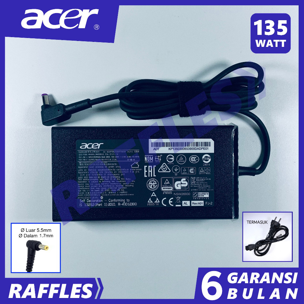 อะแดปเตอร์ชาร์จ Acer Nitro AN515-31 AN515-41 AN515-42