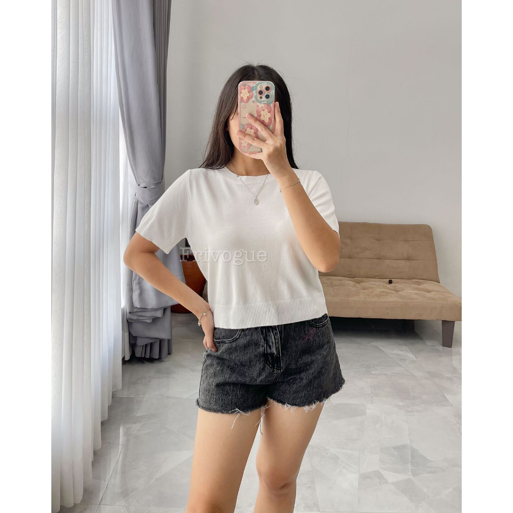 (IMPORT) Miyeon Knit Loose Top