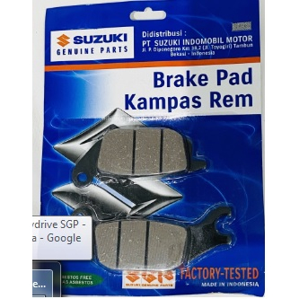 [69100-46800-000] ผ้าเบรคหน้า PAD SET NON ASBESTOS - suzuki SkyDrive, Spin-125