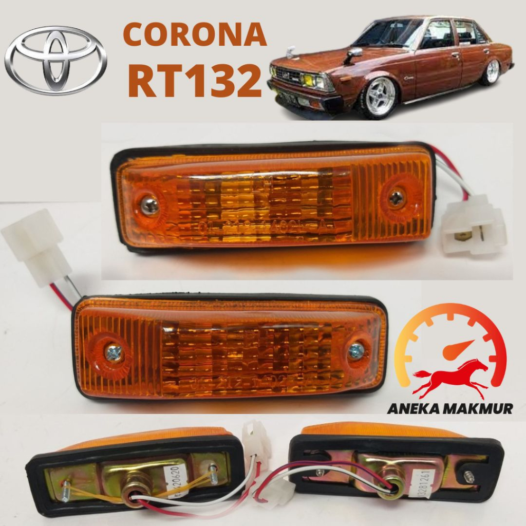 คู่ด้านข้าง FENDER SEN ไฟ 2PCS TOYOTA CORONA RT132 ด้านข้างโคมไฟ TOYOTA CORONA RT132 ด้านข้างโคมไฟ T