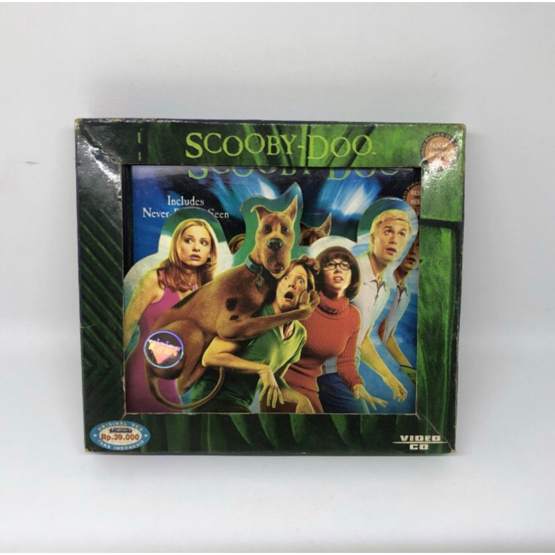 VCD Scooby-Doo อินโดนีเซีย Text Rare Childrens Film Vintage Collection