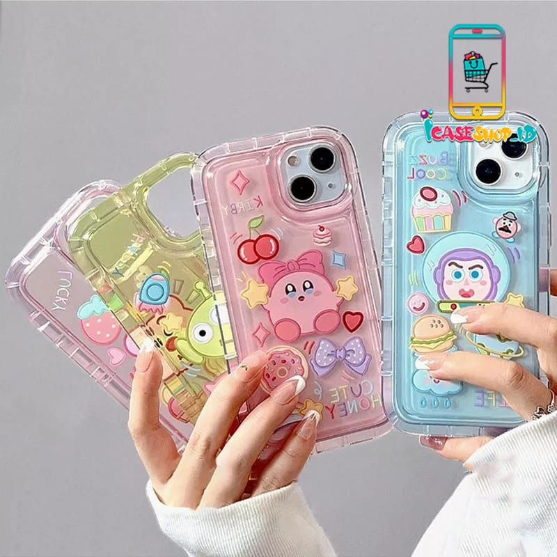 SS829 SS830 น่ารัก CARTOON MOTIF SOFTCASE สําหรับ REDMINOTE 7 8 9 10 PROMAX 10S 10X 11S 12 14 POCOPH