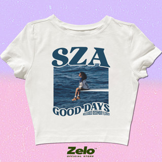 Sza good Day เสื้อยืดครอป สไตล์ y2k สําหรับเด็ก