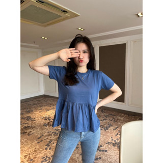 เสื้อยืด ประดับพู่ พรีเมี่ยม แฟชั่นล่าสุด สําหรับผู้หญิง