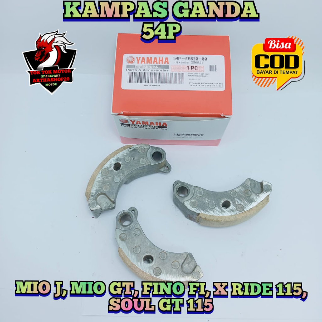 YAMAHA CLUTCH DOUBLE CAMP 54P MIO J MIO GT FINO FI 115 SOUL GT 115