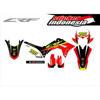 สติกเกอร์ DECAL CRF STRIPING FULL BODY v3 9